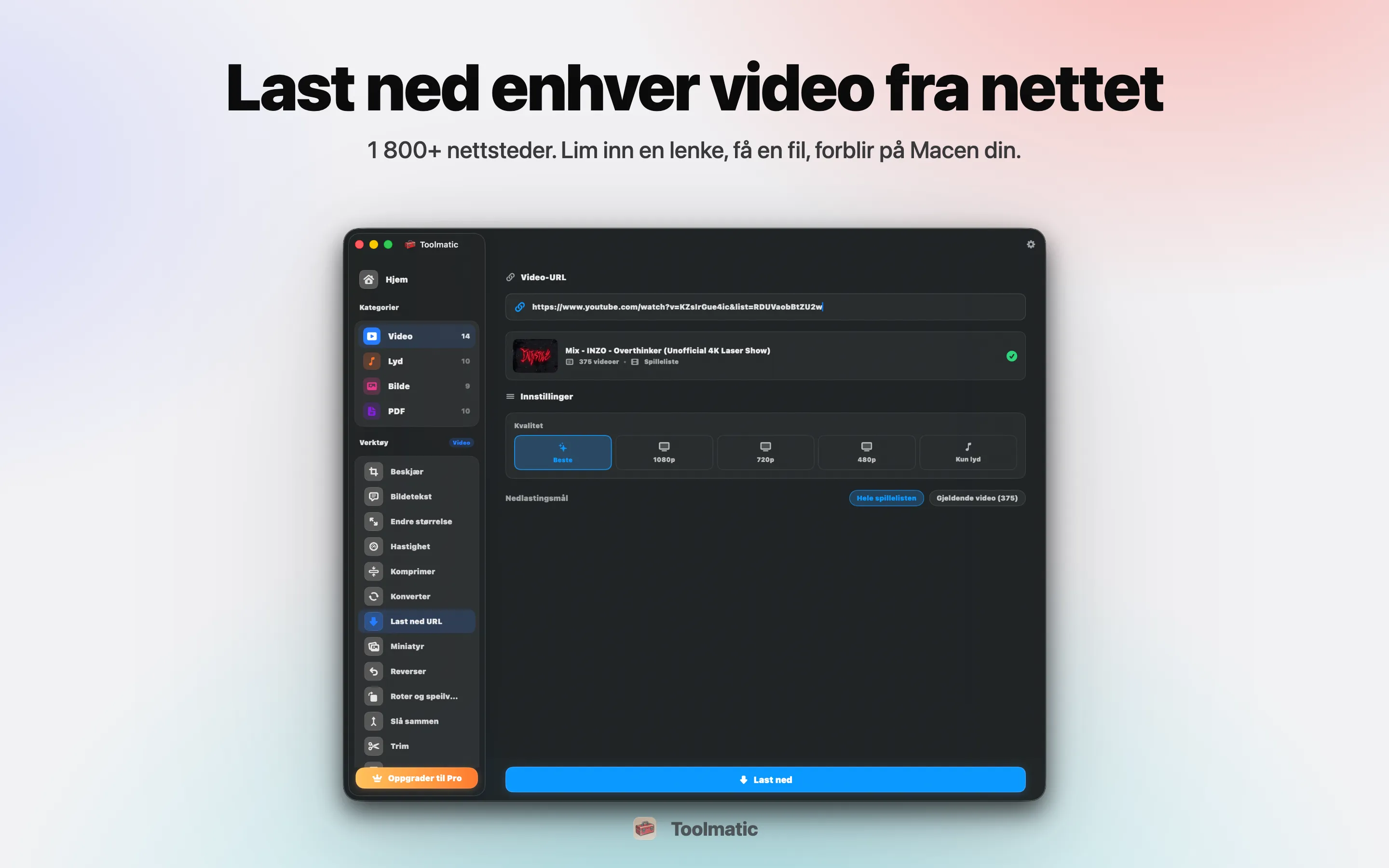 Videonedlasting