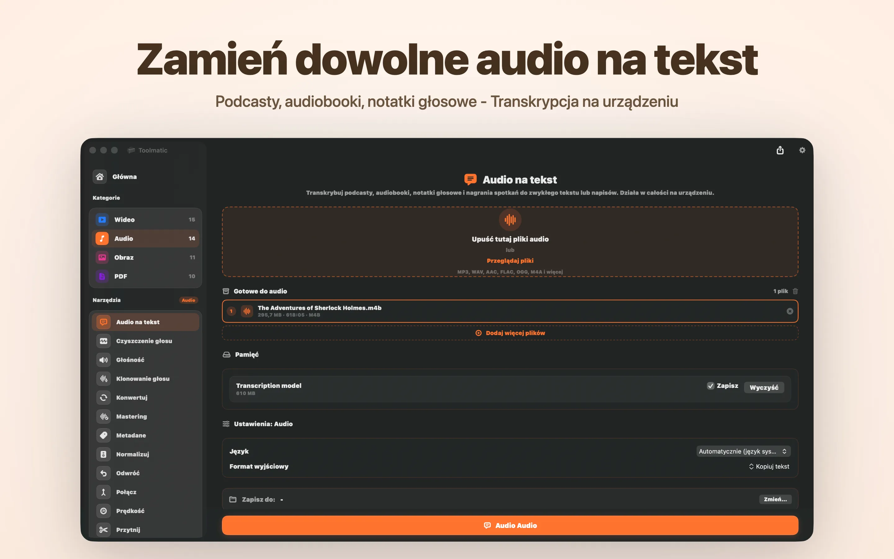 Audio to Text