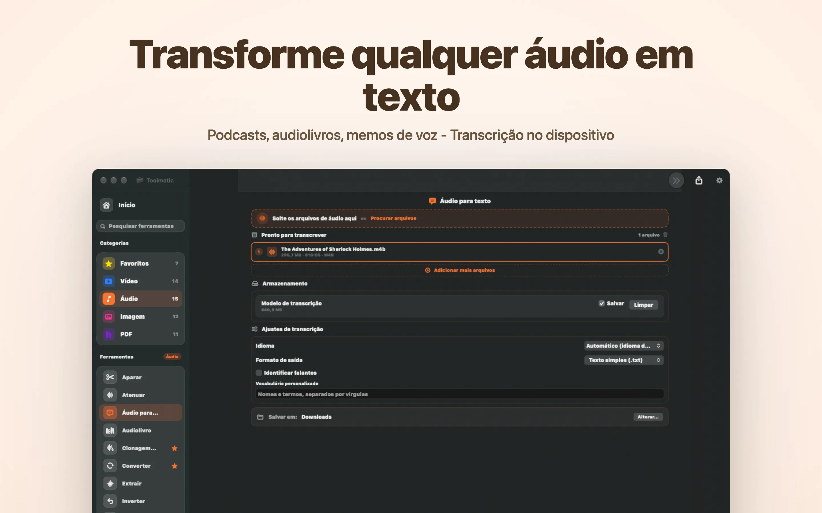 Audio to Text