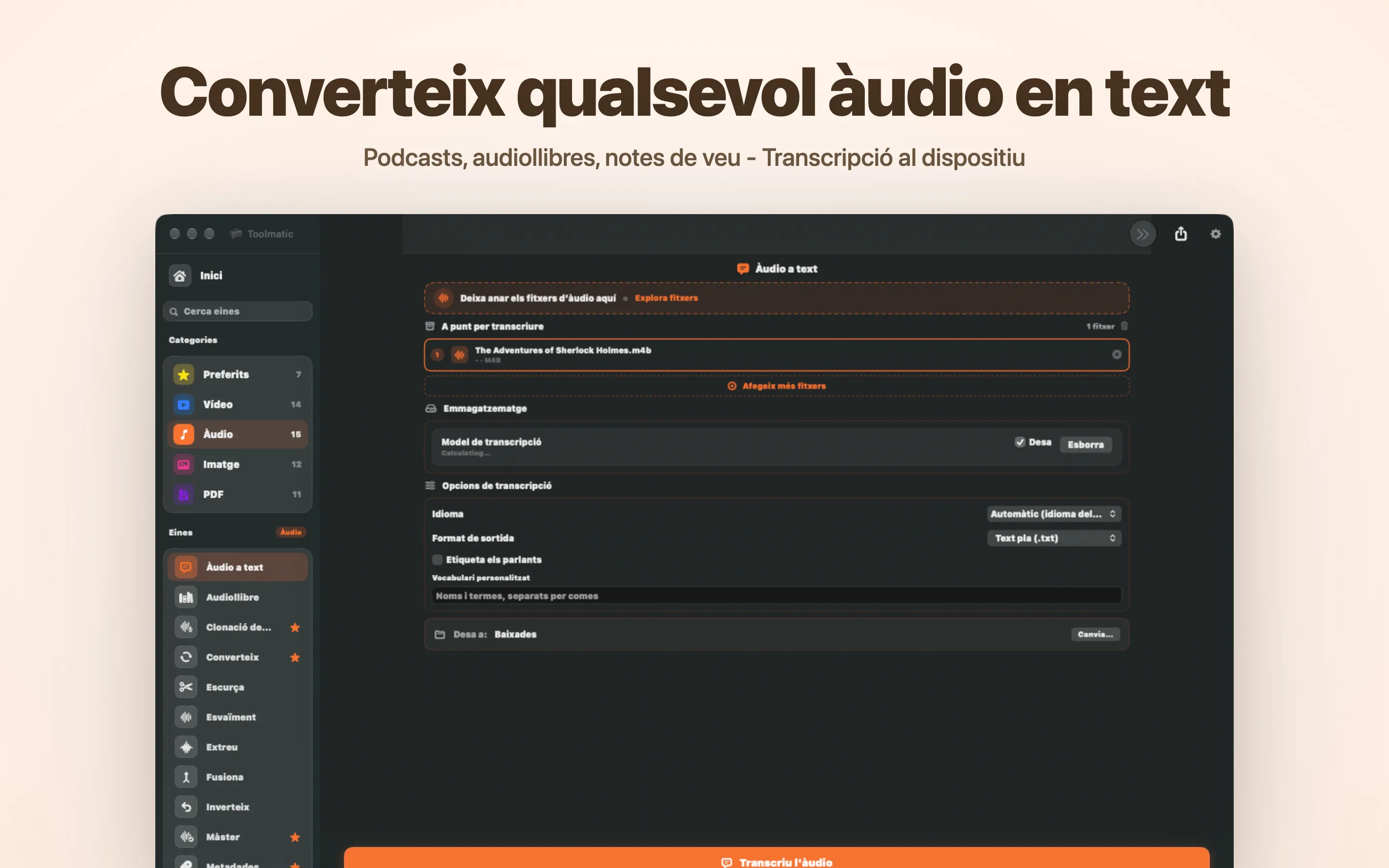 Audio to Text