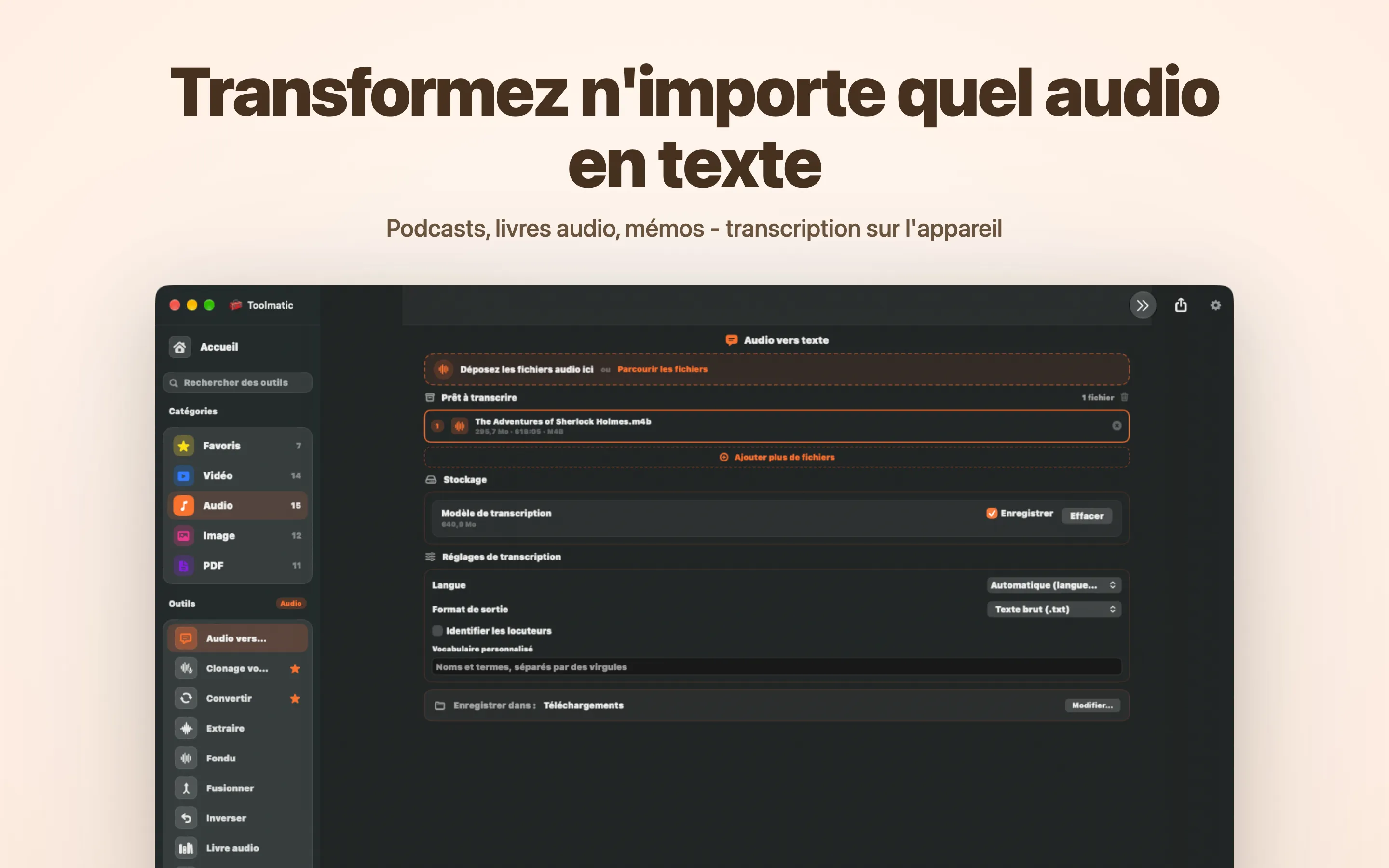 Audio to Text