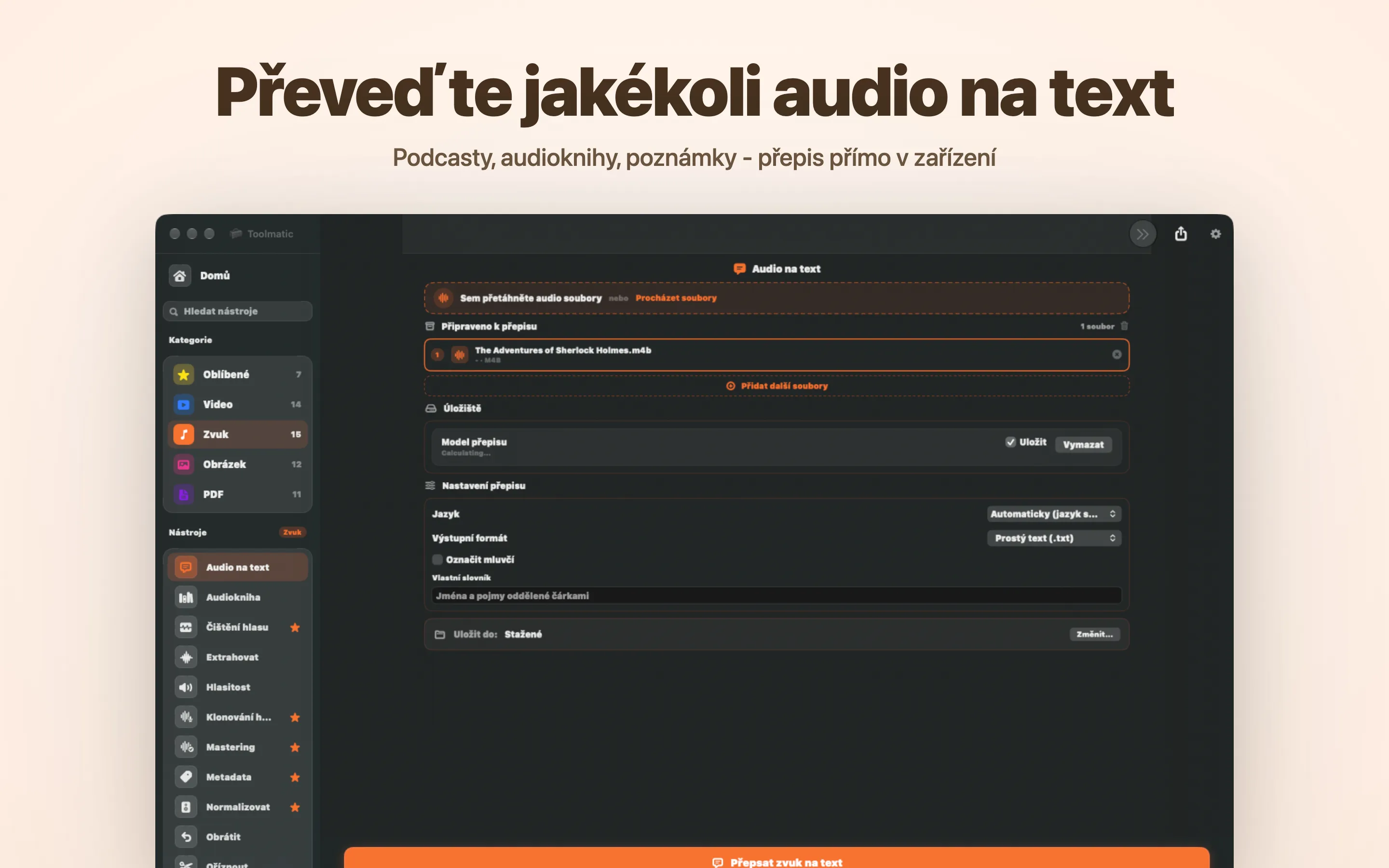 Audio to Text