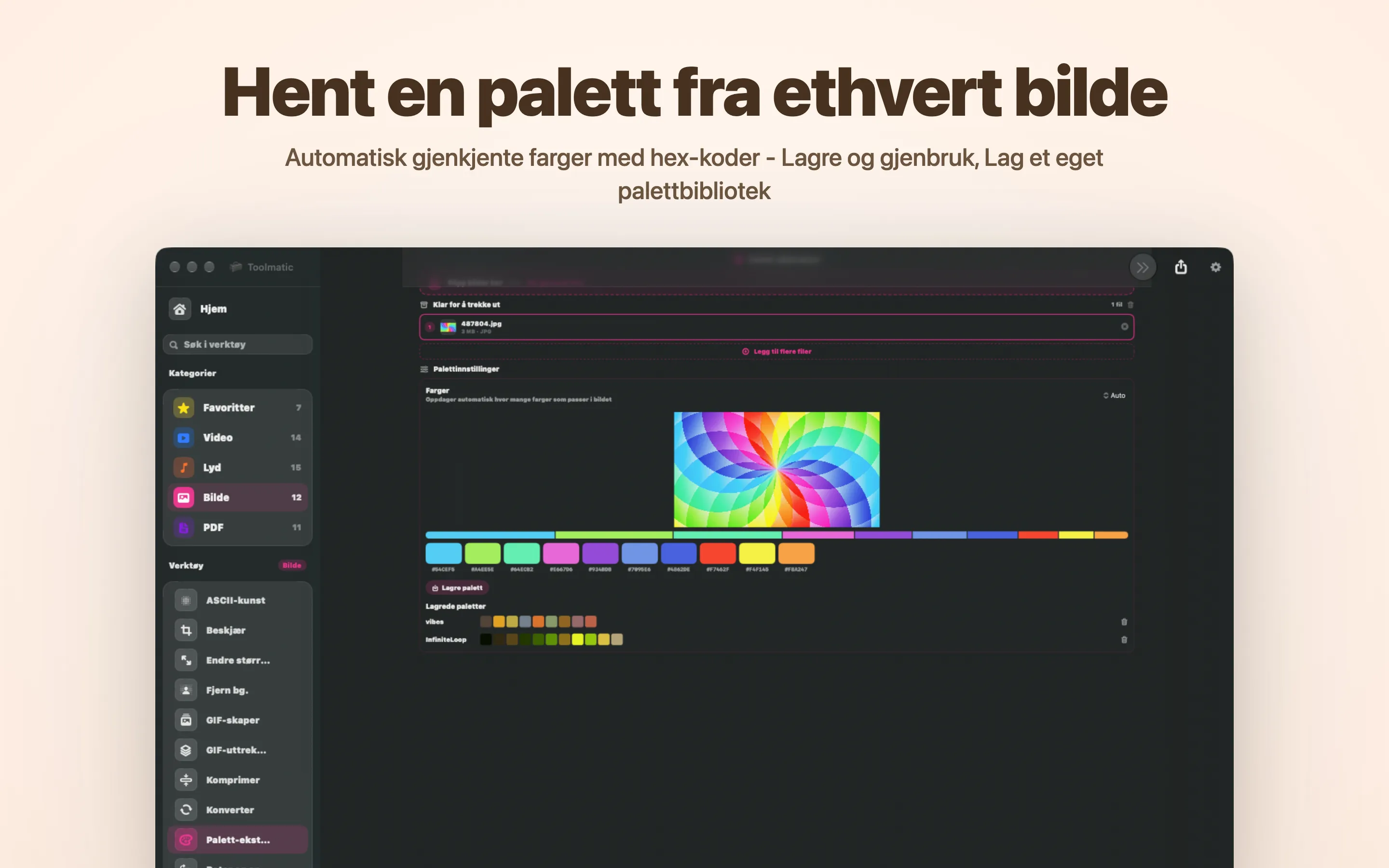 Palett-ekstraktor